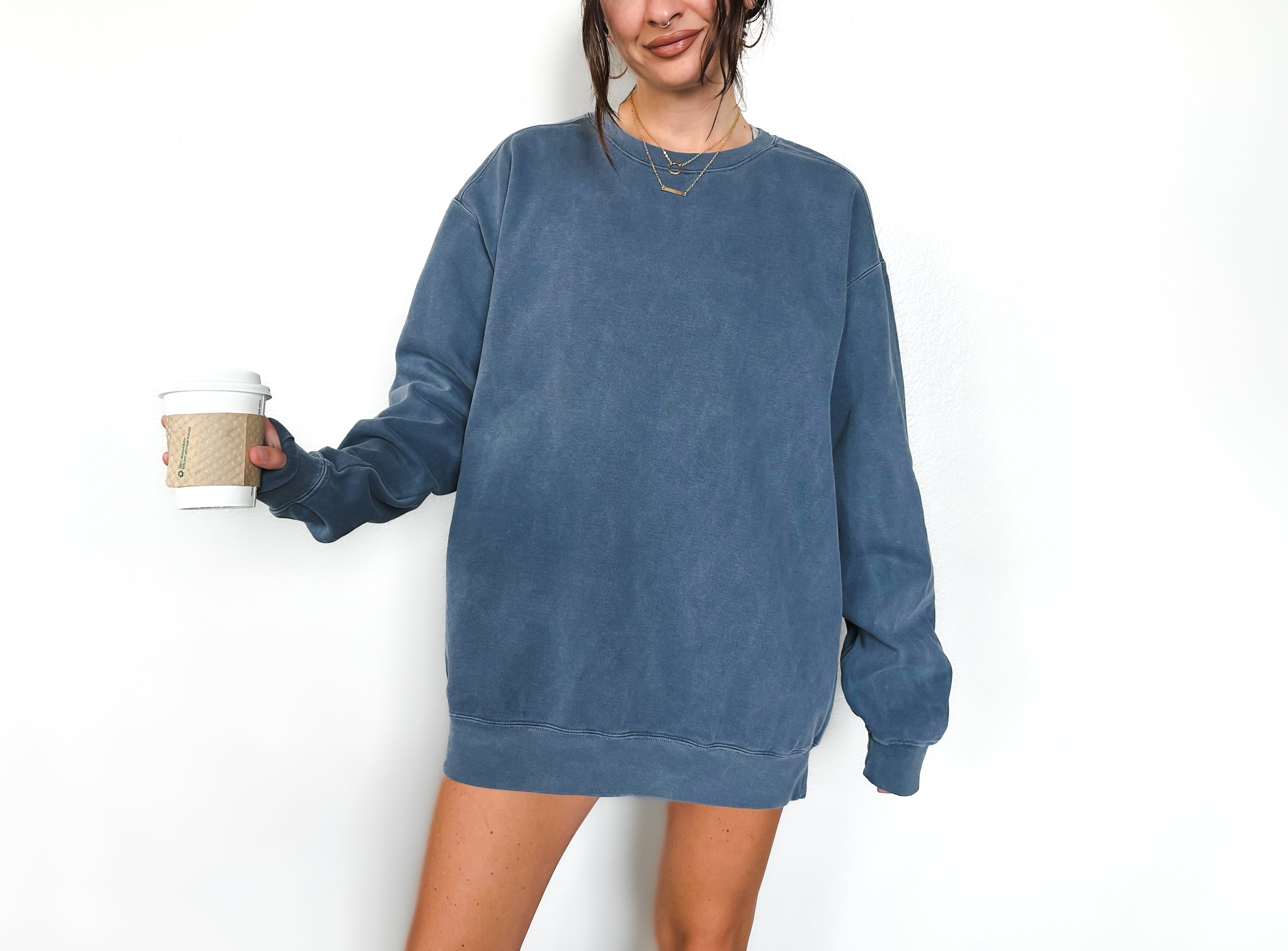 Embroidered Urban Collective Crewneck sweatshirt