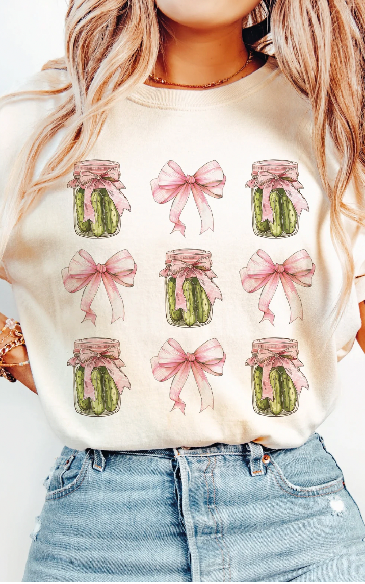 Pickles & bows Crewneck Sweatshirt