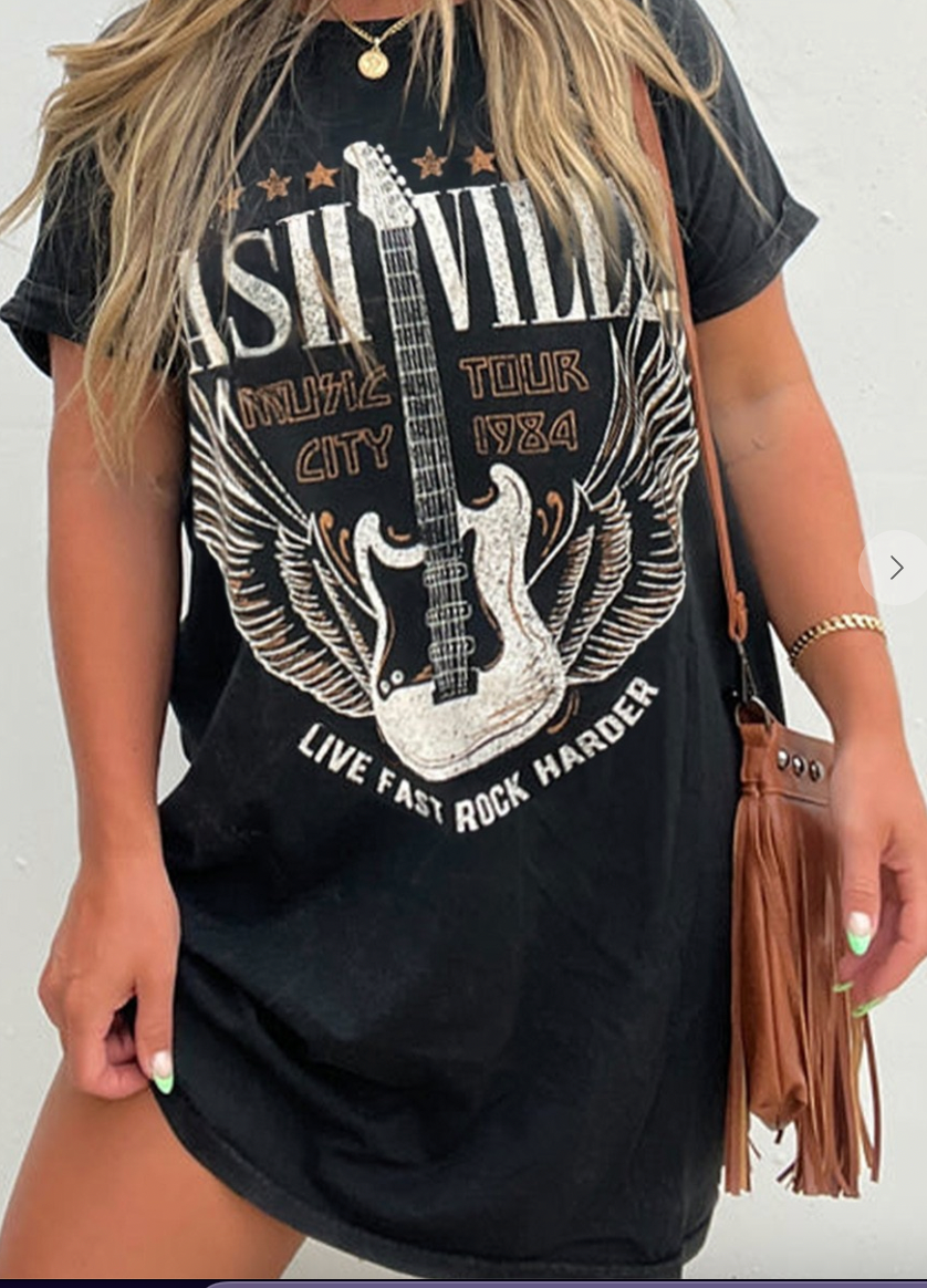 Nashville T-Shirt Dress