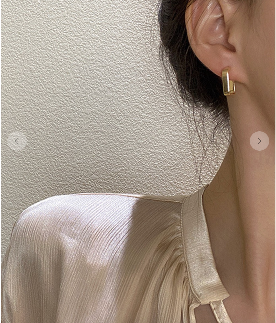 Square Hook Earring