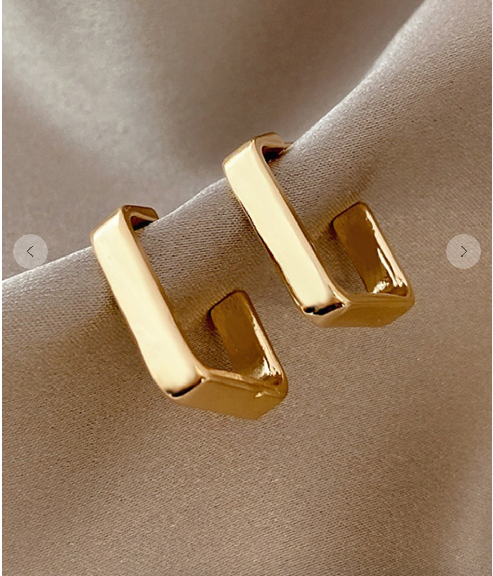 Square Hook Earring