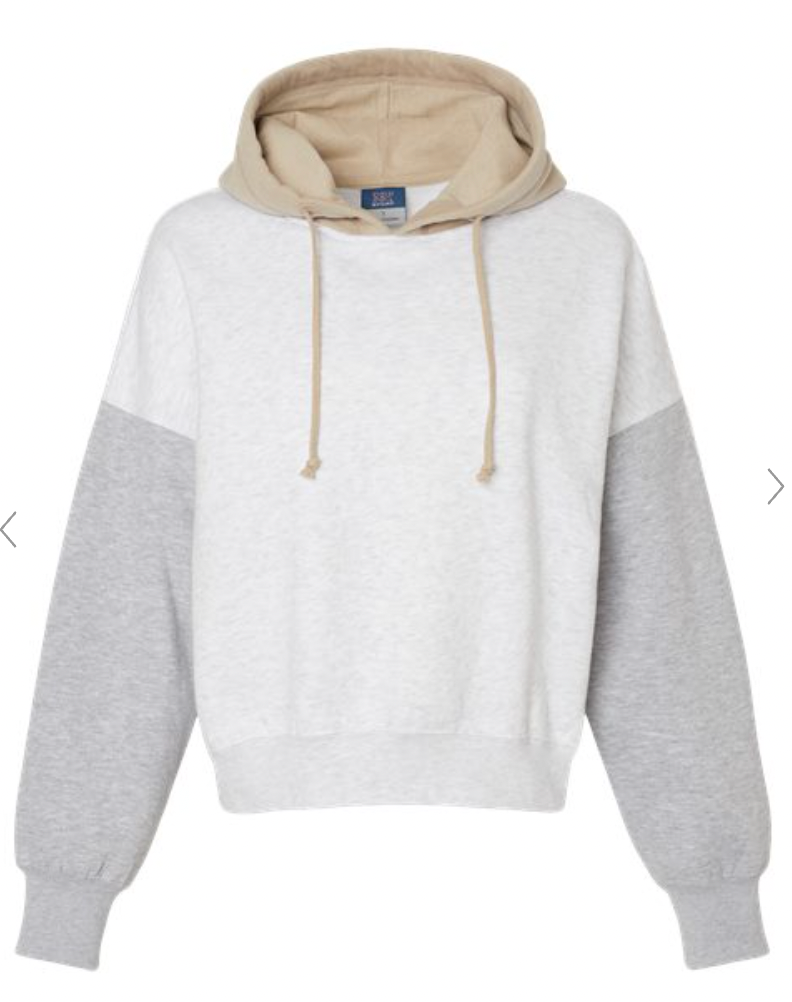 Detroit Football Colorblock Hooded Sweatshirt