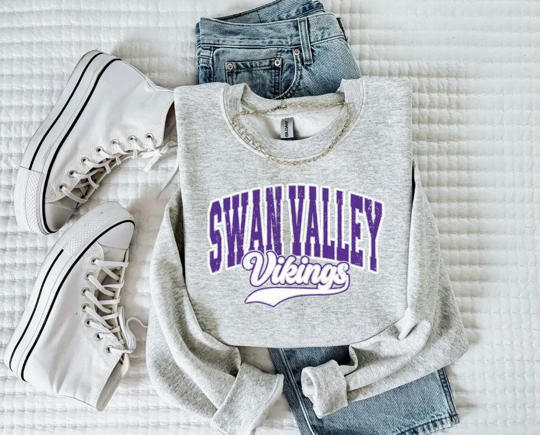 Swan Valley Crewneck Sweatshirt ( Color Options)