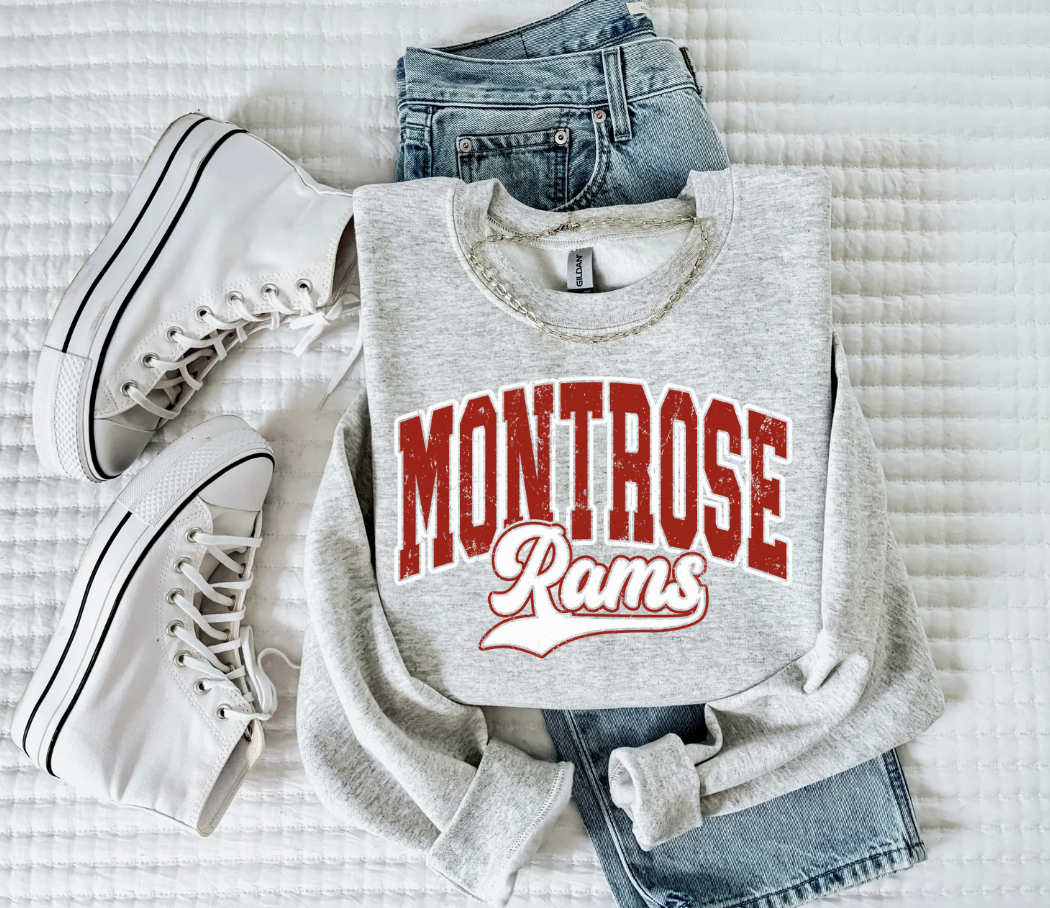 Montrose Rams Crewneck Sweatshirt ( Color Options)