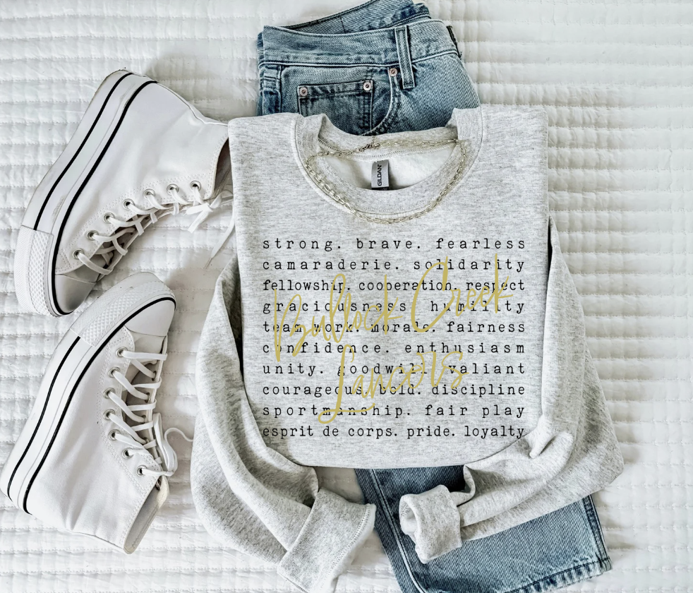 Bullock Creek Lancers Crewneck Sweatshirt (Color Options)