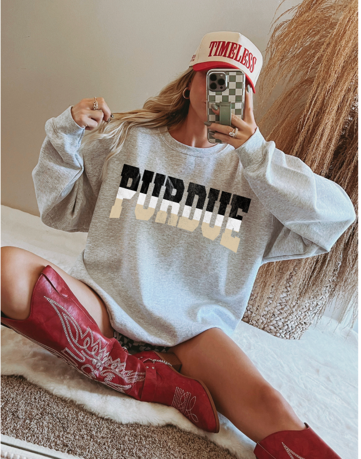 Purdue Crewneck Sweatshirt