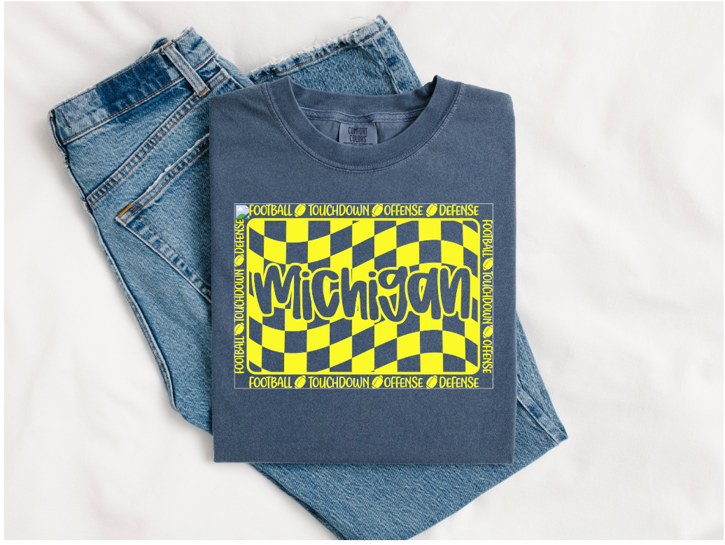 Michigan Football Graphic T-Shirt