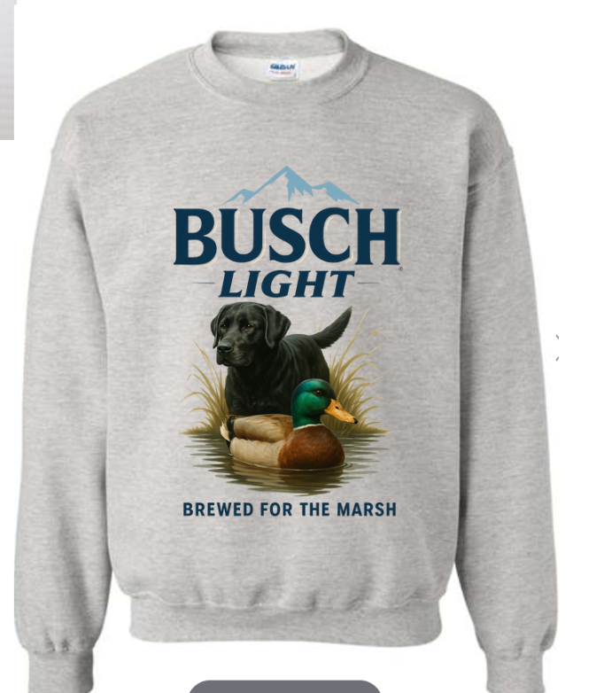 Brewed For The Marsh Crewneck Sweatshirt
