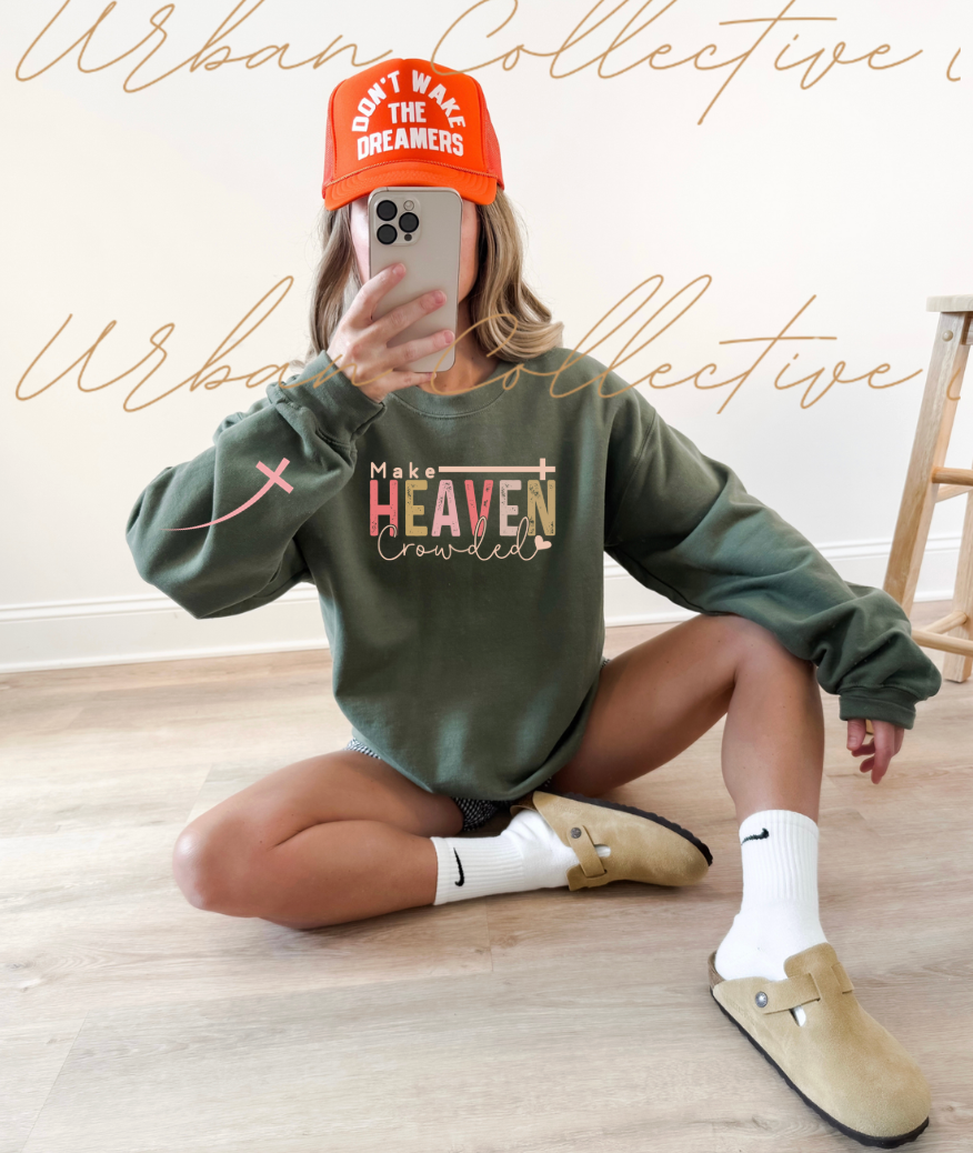 Make Heaven Crowded Crewneck Sweatshirt